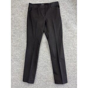 Theory Pants Womens 4 Black Slim Dress‎ Trouser Stretch Office Work Career